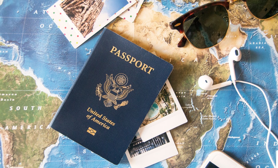Passport and documentation for travel